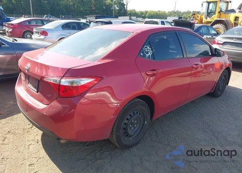 2015 Toyota Corolla Le z USA, uszkodzony, nr VIN 2T1BURHE8FC351416